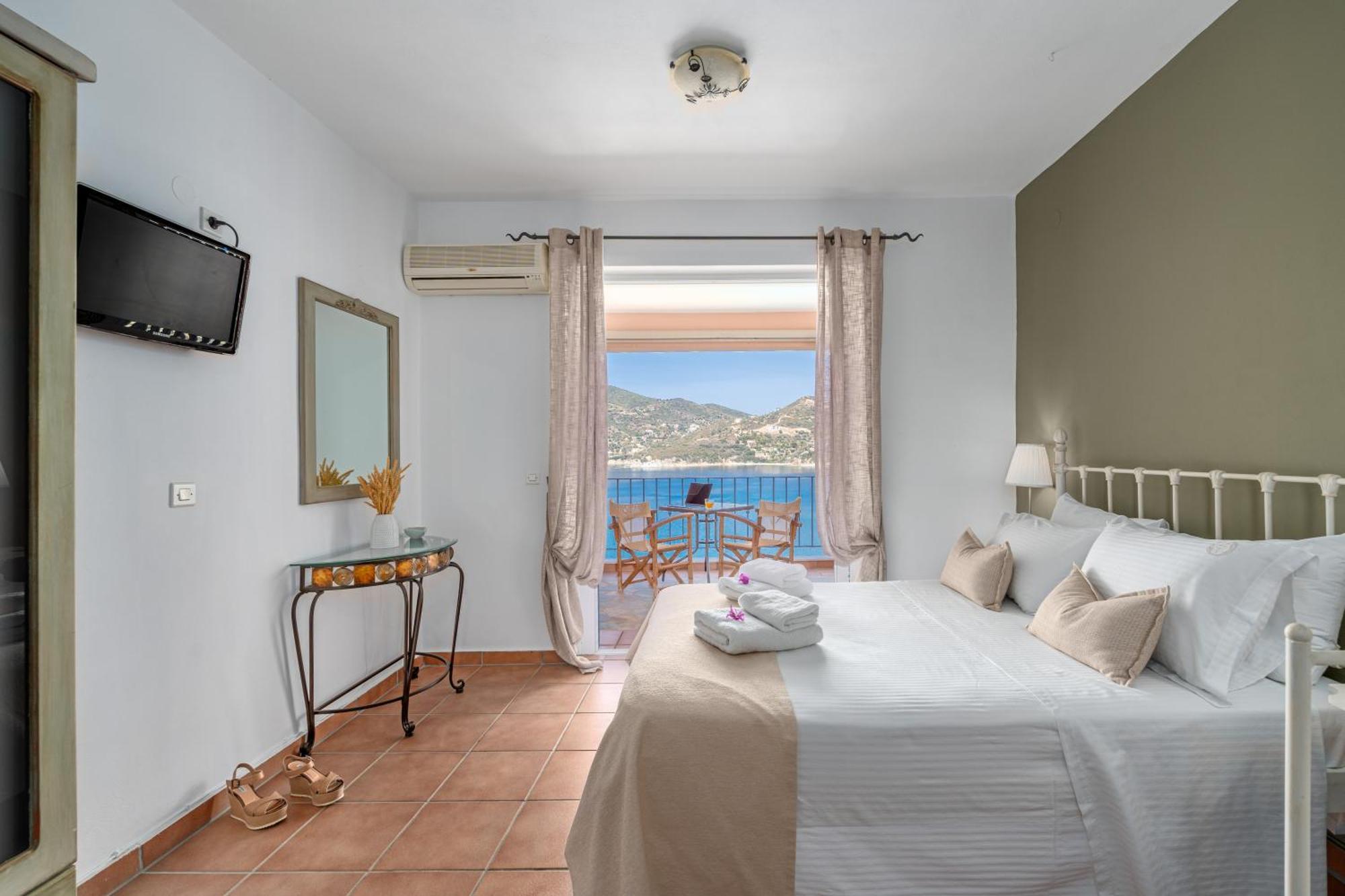 Niovi Seaview Apartments アイイ・アポストロ エクステリア 写真